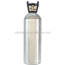 8L-150bar 2.5LB/5LB/10LB/20LB co2 aluminum cylinder